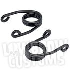 002742 Customs Solo Lowbrow Black Seat Hairpin Springs Style Custom " 2.5
