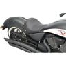 0810-1603 08101603 Drag Specialties Solo Seat With Backrest Option Smooth