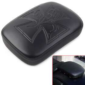 168shop 210000655623 Rear Passenger Pillion Pad Fender Seat 8 Suction Cup For Harley Bobber Sportster