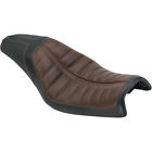 76901 2-up 2006 Enzo Glide Rsd Seat Custom Fxdci Brown Dyna Prices Harley-davidson Super