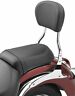 Tr-089168 4483382 Cobra Boulevard Short Round Sissy Bar-chrome Charcoal