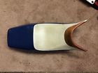 600f1 600 F1 Red Saddle 1988 Hurricane Seat Cafe Honda Blue White Cbr