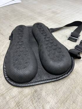 Adpow 866942644883 Motorcycle Gel Seat Cushion Cover Comfort Pillow Pad Pressure Relief Universal
