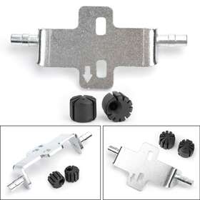 Areyourshop M512-f096-kit2 Rider Seat Lowering Kit Silver Rubber For Bmw R1200 Gs / Gsa Rt Xr F1 Sg