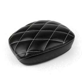 Areyourshop M512-r056-black Rearseat Passenger Pillion Diamond Pad Fit For Motorcycle Forty Eight Xl1200 48