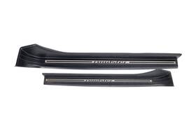 Bmw 51-47-8-399-664 1996-2002 Z3 Front Right/left Door Sill Entry Cover Chrome Set 51-47-8-399