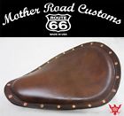 12x15brown Bobber Copper Sportster Leather Distressed Harley Seat Rivets Chopper