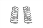 Vt-13-9174 Bobber Pair Harley Chrome Set Seats Solo " Straight Springs Chopper Seat 5