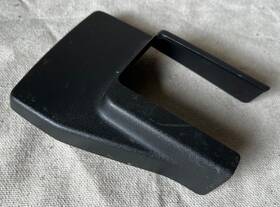 15947285 Cadillac 08-15 Cts Rear Left Seat Track Rail Cover Outer Ebony