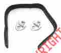 Cb400f Strap-b Seat Strap Passenger With Chrome Buckles Honda Cb175 Cb350 Cb450 Cb750
