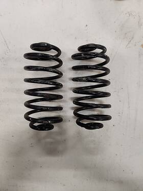 Custom Chrome / Jammer 180156 2 4 Inch Black Solo Seat Springs Fit For Harley Sportster Chopper Bobber