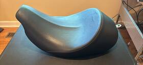 0801-0322 Danny Gray Bigseat Backrest Seat Plain Smooth For Harley Davidson Touring B4