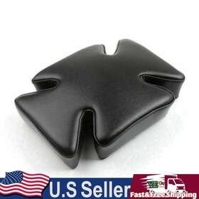Darupsun M512-r049-black New 1 Pc Pillion Pad 5 Suction Cup Passenger Seat Fit For Motorcycle Cross Shape