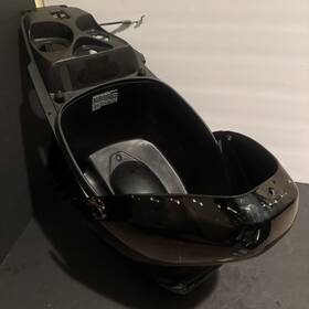 Derbi Original Oe 301566335550 Piaggio Gp1 Seat Storage Bucket Asiento Plastic Lock System 2001-2003