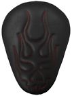 Slst-480323red Design Solo Flame Larosa Skull Red Black Seat Thread 13 Eliminator