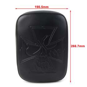 Dictorcoltd 890000845592 Rear Passenger Pillion Pad Fender Seat 8 Suction Cup For Harley Bobber Sportster