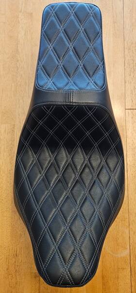 Drag Specialties 10231529 Predator Iii Seat For Harley Davidson
