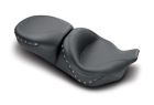 76039 Fltru 11-13 Touring Road Seat Mustang Glide Studded Ultra Black