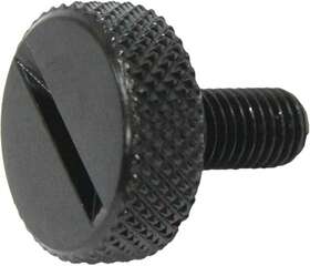 05-096bk Harddrive Quarter Turn Thumb Seat Screw 1/4 Inch -28 Black
