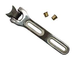 531061 Harddrive Solo Seat Front Bracket - Polished