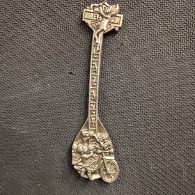 Harley 99412-94z Davidson Nos Collectible 1993limited Edition Christmas Spoon 0087/ 5000
