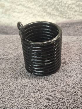 Harley-davidson 13222-33 Vintage Harley-davidson Buddy Seat Spring Panhead Knucklehead Black C