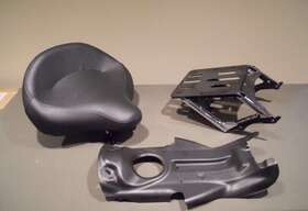 52249-08 Harley-davidson 09/2023 Police Seat With Rack Set Up Flhp/tp Comfortable