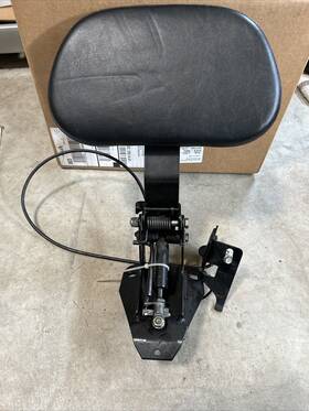 52593-09a Harley-davidson Adjustable Rider Driver Backrest Mount Bracket Electra Glide 97-08