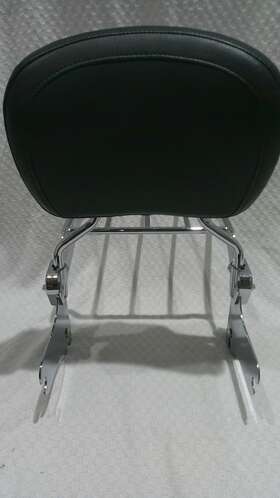 32933-97b Harley Davidson 52924-98b 53011-98 97-08 Flt Flh Touring Std Height Detachable Passenger Backrest Rack Oem