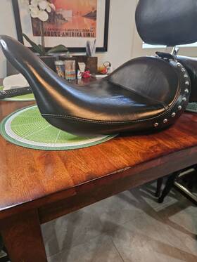 697br Harley-davidson Touring Lepera Monterey Seat Backrest And Back Seat. 2008-2023