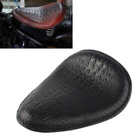 Hukyu 612046625378 1x Driver Solo Seat Cowl Pad For Harley Honda Yamaha Suzuki Sportster Motorcycle