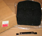 52415-80 Included Mount Original Black Harley Nos Clamp Backrest 243 Chrome