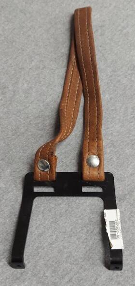 2685823-05 Indian Used Take Off Oem Motorcycle Tan Leather Passenger Seat Strap-