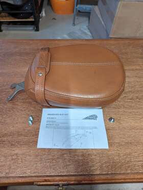 2880903-05 Indian Scout Oem Tan Touring Passenger Seat Wider 2015-2023
