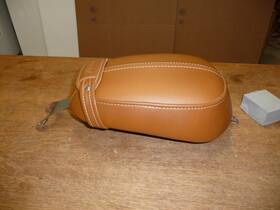 2886079-05 Indian Scout Oem Late Tan Passenger Seat Ft15-24 Excellent Shape With Hardware