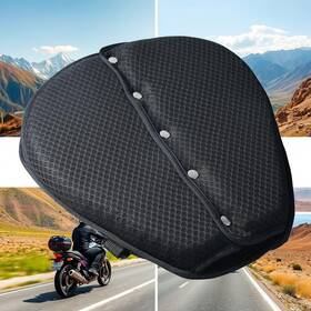 Jingnan Jn-1304 Foldable Motorcycle Gel Seat Large 3d-honeycomb Structure Shock For Long Rides