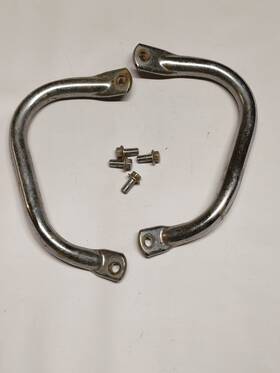 32109-1137 Kawasaki 1989 Voyager Xii Zg1200 Grab Bar Seat Passenger Grip Set