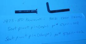 53011-002 Kawasaki 53011-008 1973-80 900 Z1 Kz900 Kz1000 Seat Pivot Pins Pn#