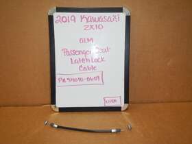 54010-0609 Kawasaki 2019 Zx10r Oem Passenger Seat Latch Lock Cable