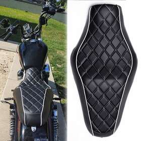 Keepdsgn Motorcycle 2-up Seat Passenger Driver Saddle For Harley Sportster Xl1200l Xl883l