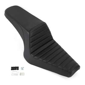 M512-f100-blk Kingdarn Classic Stitch Rider Passenger Seat Black Fit For Yamaha 13-19 Xvs 950 Bolt F07