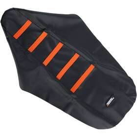 Ktm6509-336rt Moose Racing Black/orange Ribbed Seat Cover