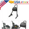 Mpkb0002bkus-368 1 Motosale Black Rear Seats Backrest Pad Sissy Bar 699932844303
