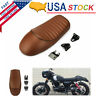 Mpzb0006bnus-159 1 Motosale Motorcycle Vintage Cafe Racer Flat Hump Saddle 699987404996