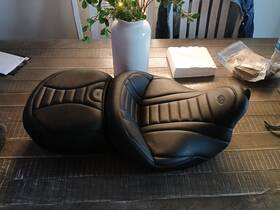 Mustang 79006ab 1-piece Ultra Touring Seat Smooth Harley Flt Flh 08-23