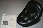52206-85 Original Pillow Fxst Double Style Stitch Solo Nos Seat Black Harley