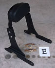 52806-94b Pad Smooth Mount Rigid Mini Sissy Sideplates Harley Backrest Bar Davidson