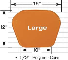 Pro Pad Kit-6011 Large Polymer Gel Seat Insert Kit