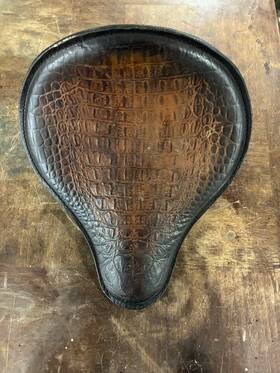 Rich Phillips 19772019 Alligator Solo Spring Motorcycle Seat Harley Chopper Bobber