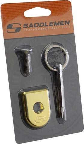 8911go Saddlemen Security Seat Screw Gold 8mm X 1.25 Inch